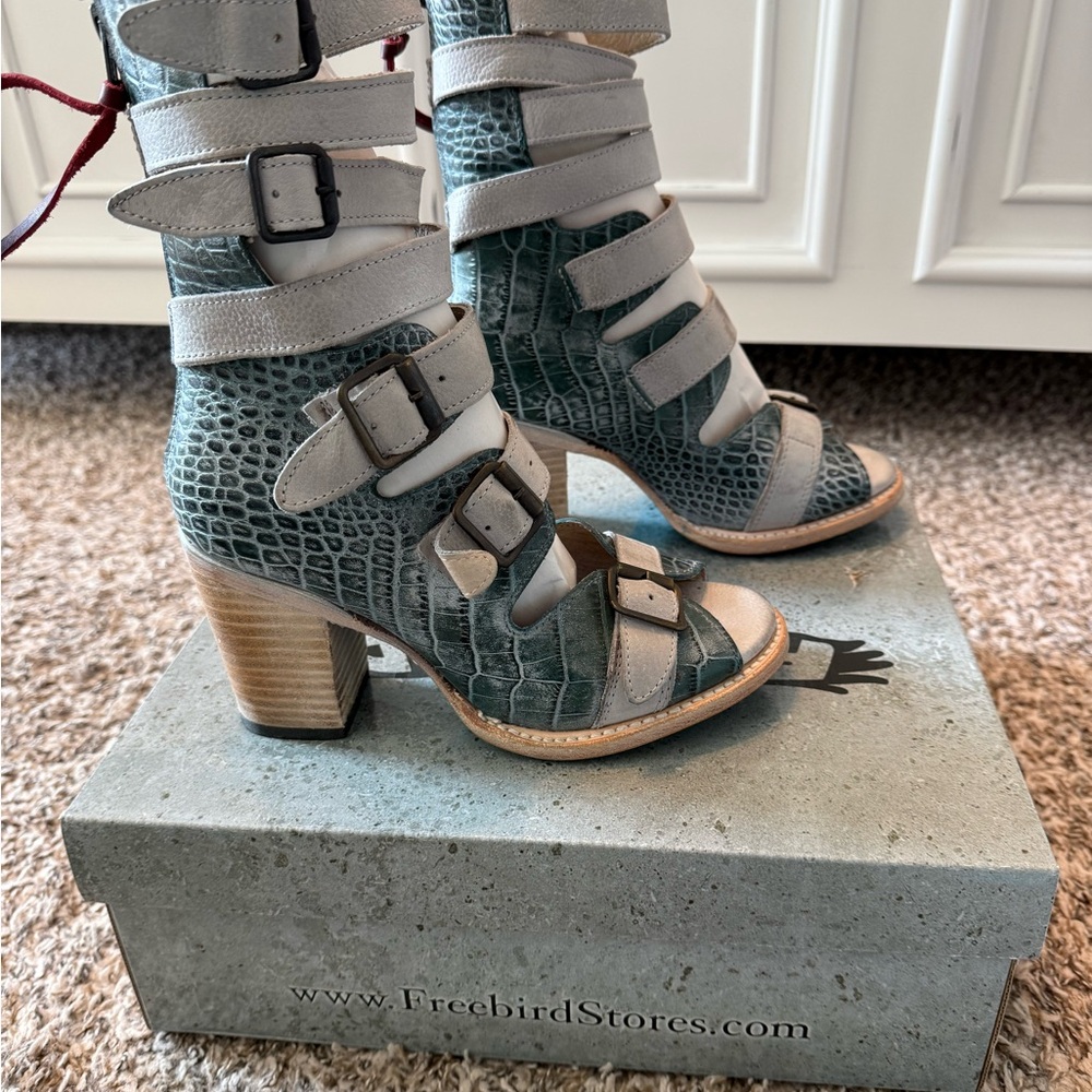 Freebird Bondi Sandals in Turquoise